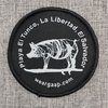 Clothing Woven Letter Full Embroidery Badge Patches--YL-WL0007
