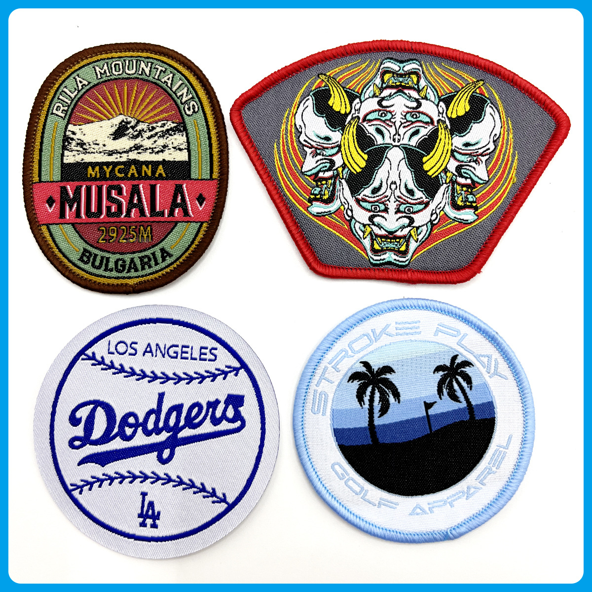 Woven Patches For Clothing & Hats--YL-WL0016