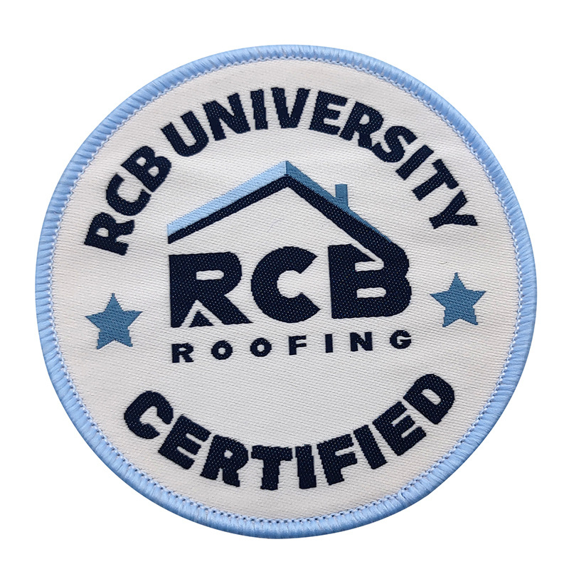 Custom Logo Woven Patches--YL-WL0002
