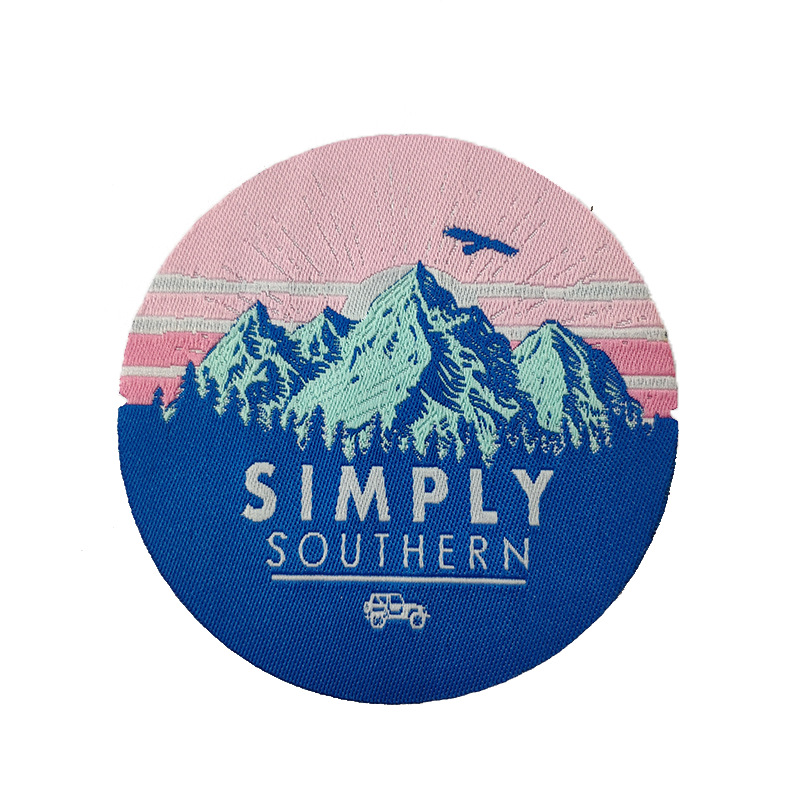 Factory Custom Brand Logo Woven Embroidery Patch--YL-WL0029