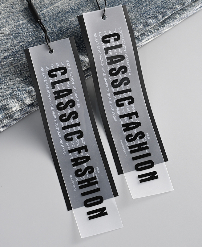 Small MOQ China Factory Wholesale Custom Paper Garment hang Tag Labels