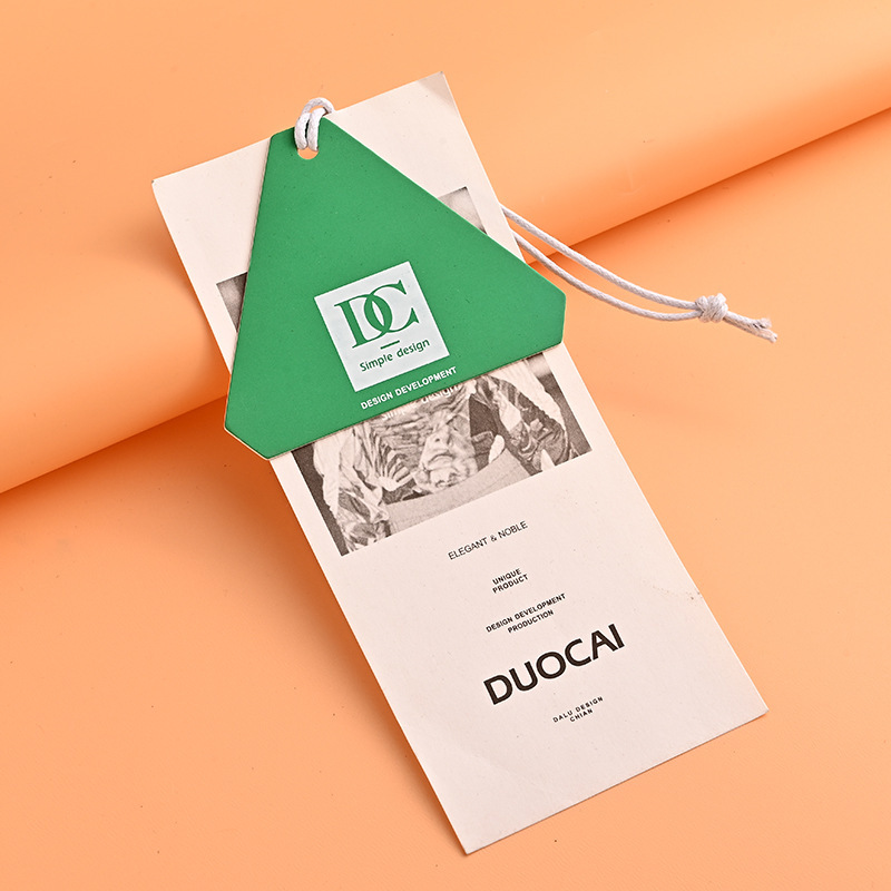 Custom Private Hair Extension Packaging Paper Gift Hang Tags