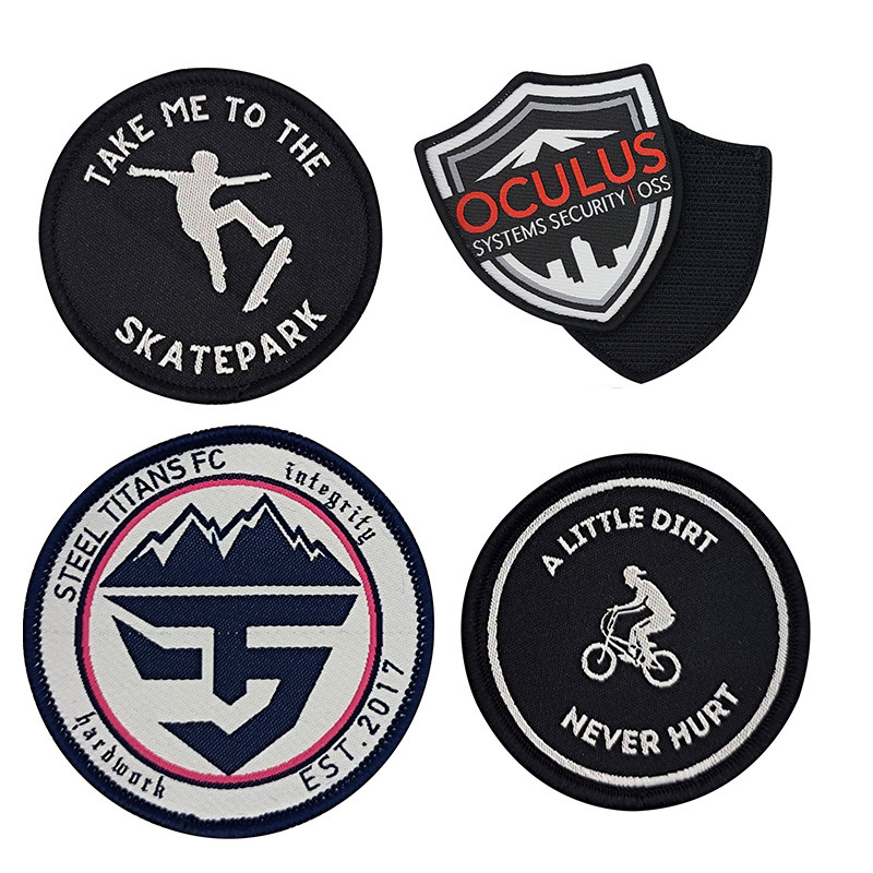  Woven Embroidered Souvenir Patch--YL-WL0011