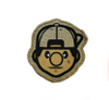 Wholesale customized broderie garment woven badge--YL-WL0027