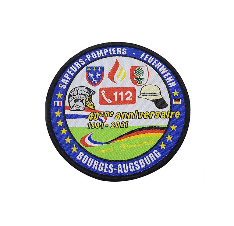 Custom Logo Woven Patches --YL-WL0022