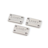 Custom Letter Shape Brand Name Metal Garment Labels--YL-ACC0006