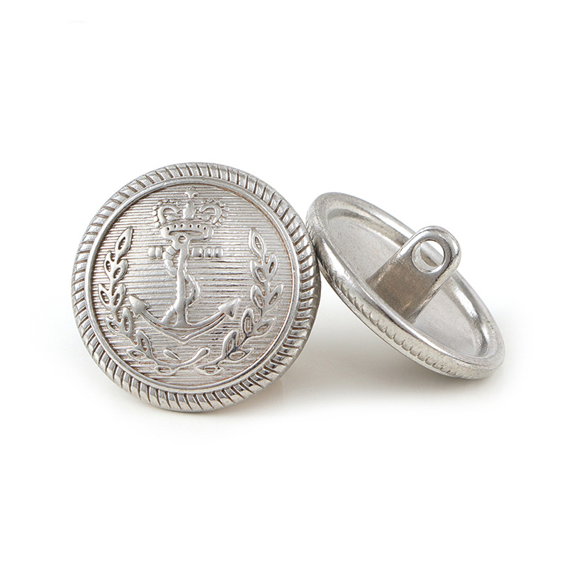 Metal Antique Matte Gold Shank Buttons --YL-ACC0014
