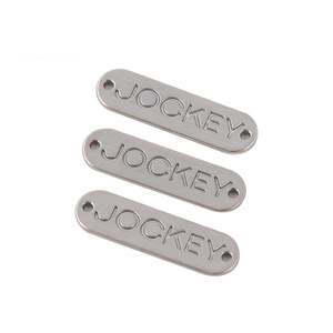 High Quality Custom Brand Name Letter Engraved Plate Tag--YL-ACC0003