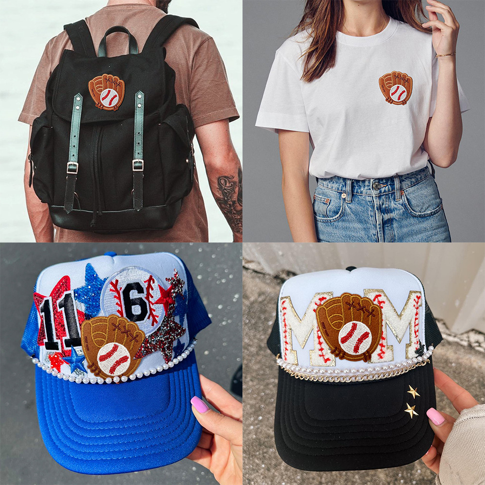 Luxury Designer Hat Clothing Sublimation Embroidery Fabric Cloth Patch --YL-EPAT0037