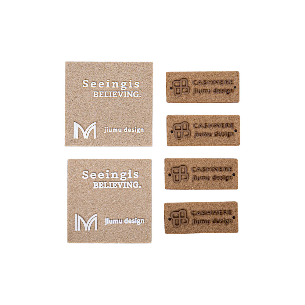 Garment Accessories Embossed Custom Logo Clothes -LPAT0033