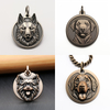 Metal Logo Label with Chain--YL-ACC0018