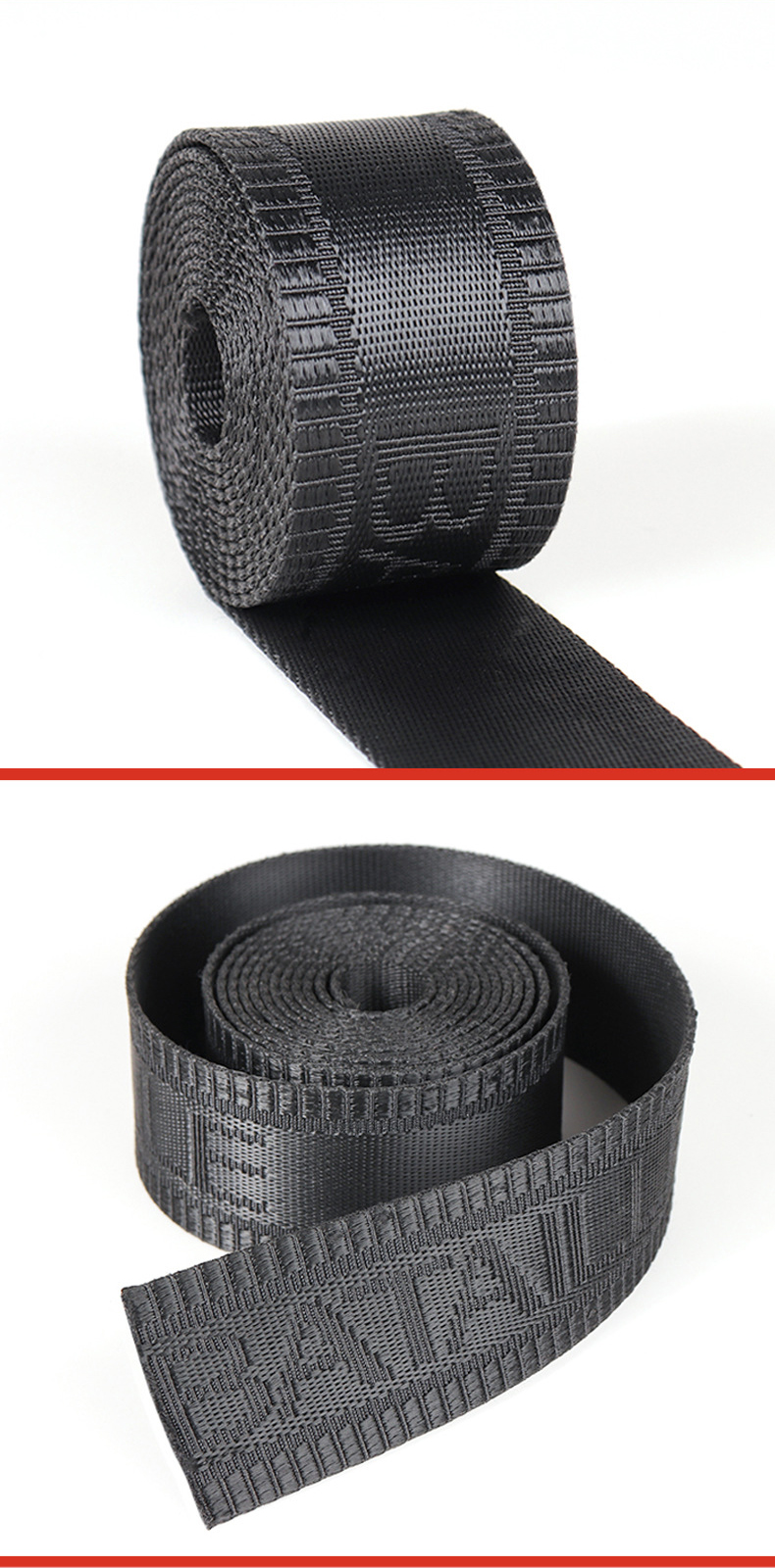 High Gloss Embossed Webbing For Shoulder Bag -ET0010