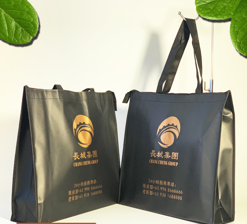 Eco-Friendly Custom Logo Design Non Woven Tote Bag- YL-FP0001