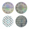 Golden Color Security Label Hologram Sticker -YL-PL0007