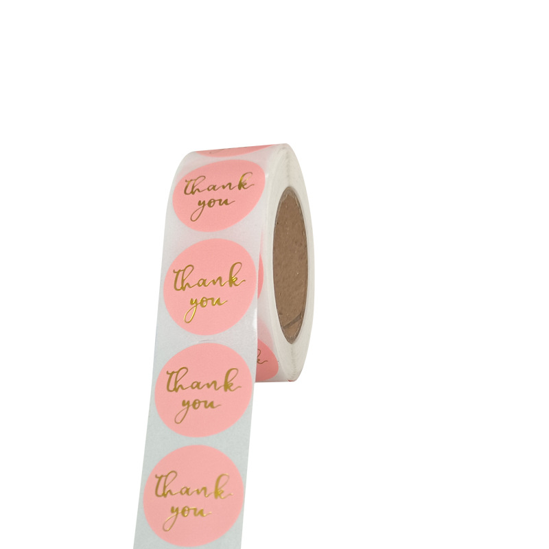 Adhesive Waterproof Synthetic Paper Roll Logo Label Sticker -YL-PL0011