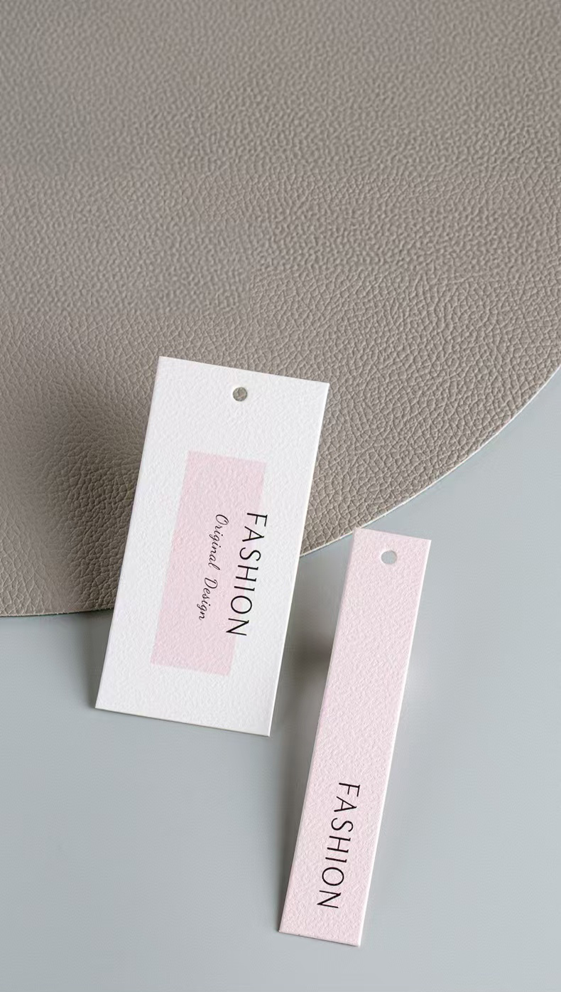 Good quality Custom paper hang tags with string YL-HT0005-SS
