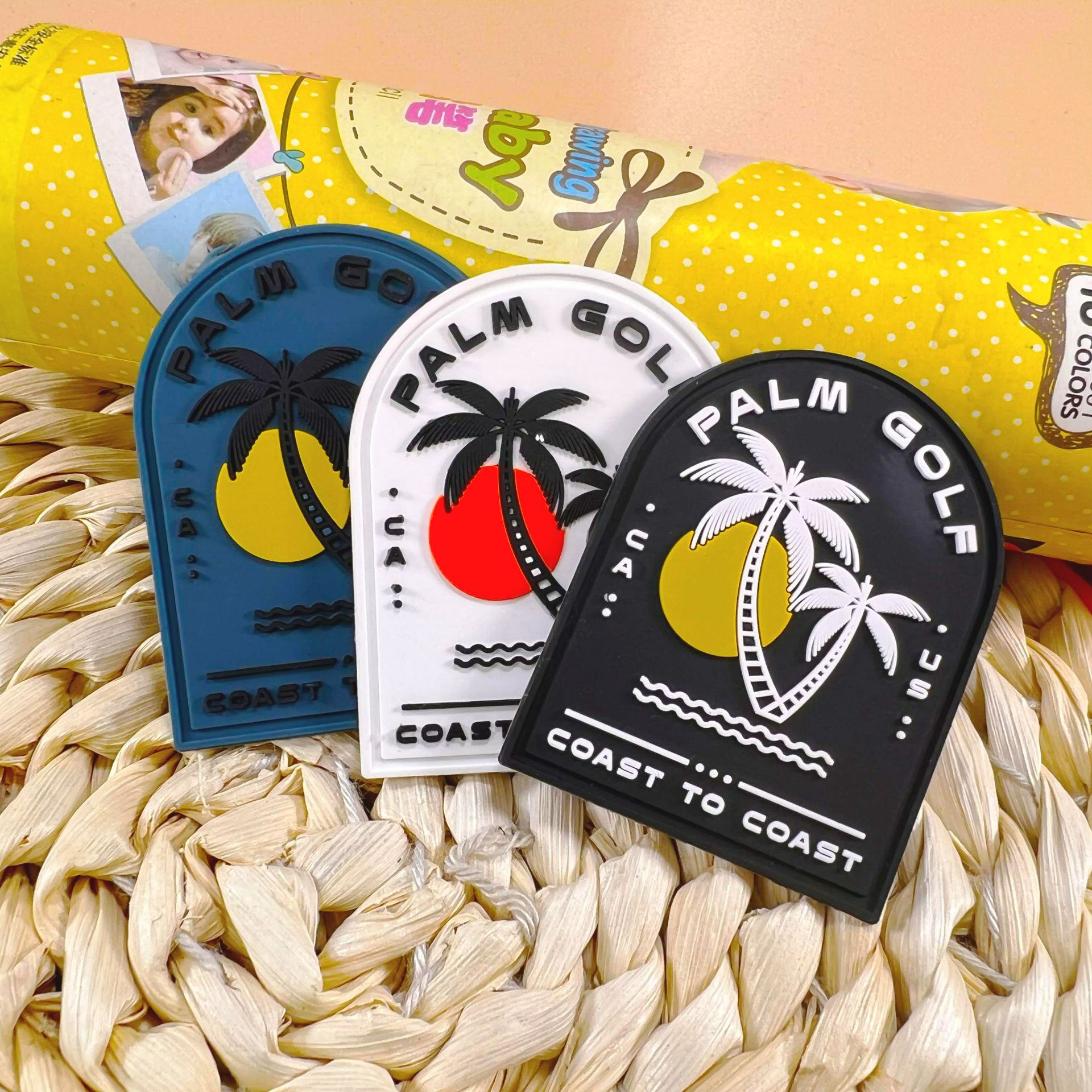 Custom PVC patches for hats-YL-PAT0012