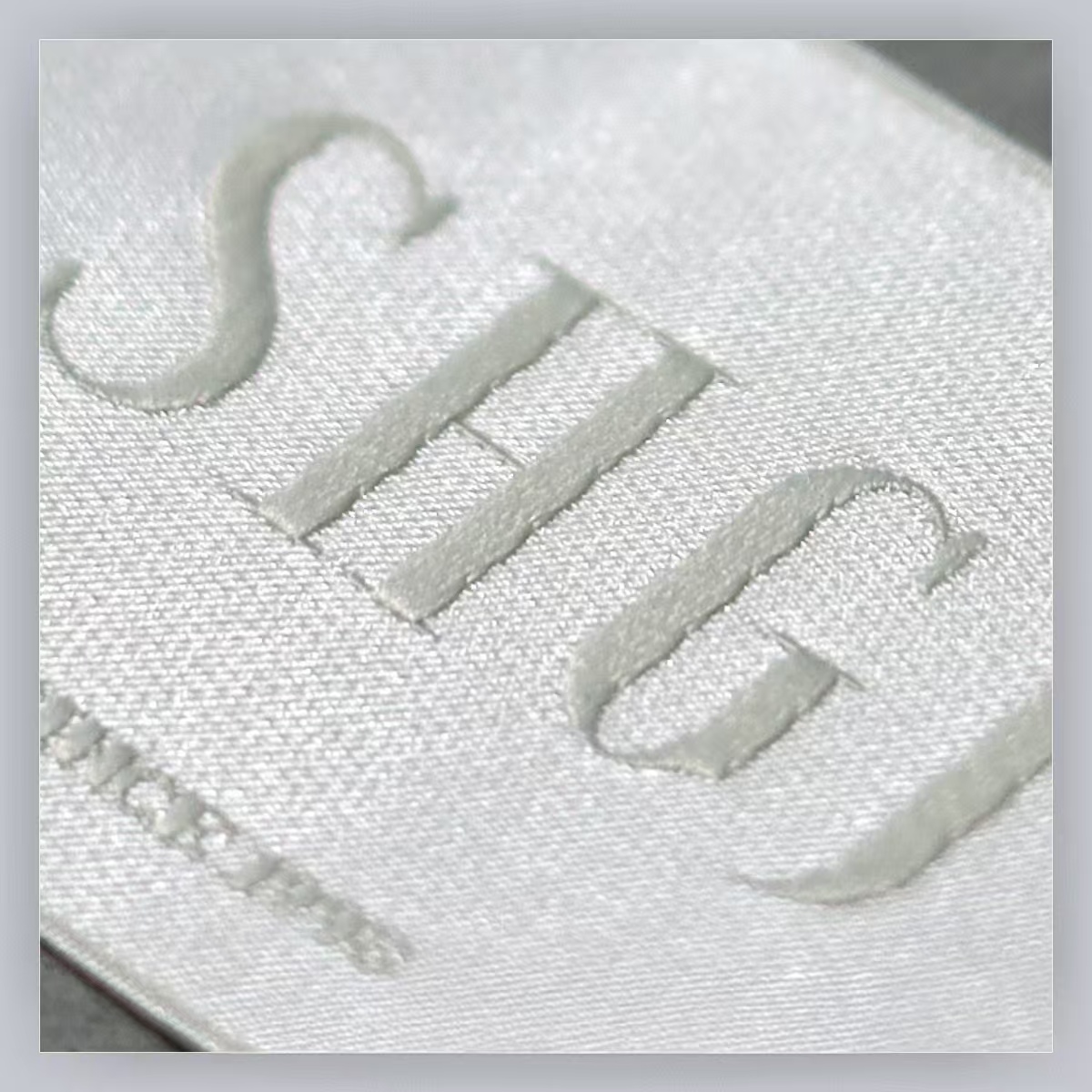 Woven Hem Label Tags for Clothing- YL-WL0016