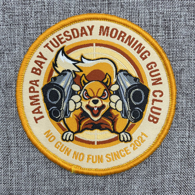 3D Full Embroidery Patches for Clothing--YL-WL0033