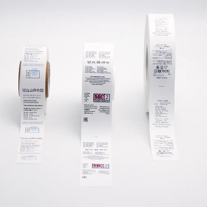 Printing Garment Wash Label YL-SC0022