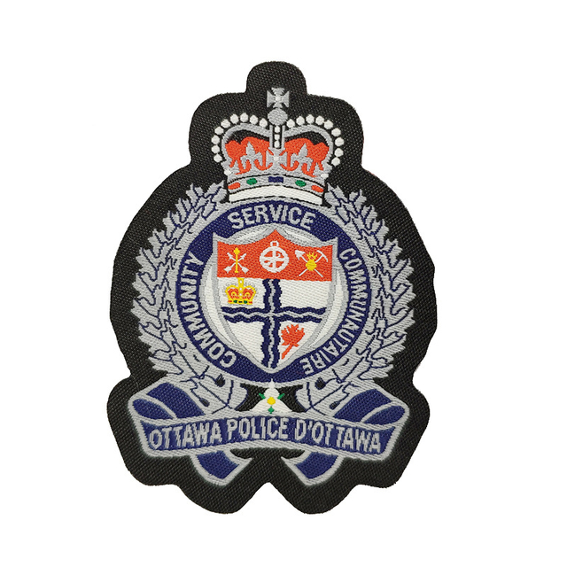 Custom Clothing Patches Embroidery round Badge--YL-WL0030