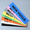 Clothes Hangtag Custom Apparel hang Tags and Label Private Brand Logo Tag for Clothing Toy T-shirt Hats