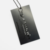Custom Logo Printing Hangtags High-end Brand Clothing and Collar Special Paper Label Embossed Clothing Hang Tag for Clothes